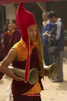 Portraits Buddhist Monks-WOVENSOULS-Antique-Vintage-Textiles-Art-Decor