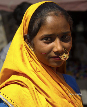 Portraits from Rajasthan - Garasia Tribe-WOVENSOULS-Antique-Vintage-Textiles-Art-Decor
