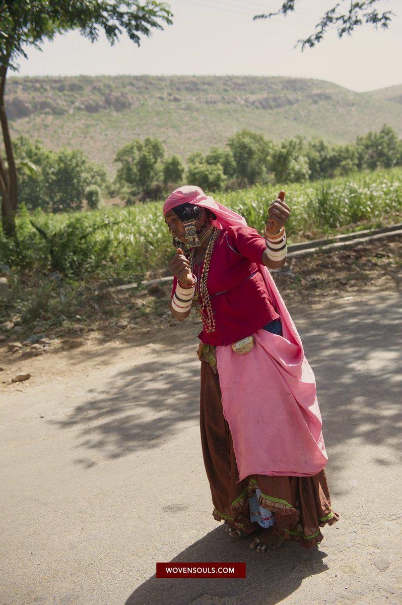 Portraits - Lambani Banjara Tribe Karnataka-WOVENSOULS-Antique-Vintage-Textiles-Art-Decor