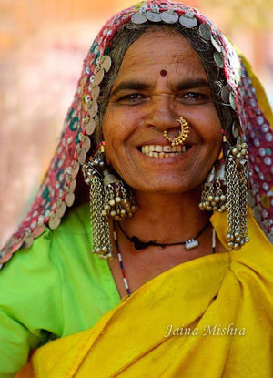 Portraits - Lambani Banjara Tribe Karnataka-WOVENSOULS-Antique-Vintage-Textiles-Art-Decor
