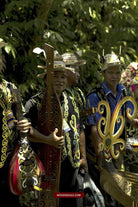 Portraits of Iban Sarawak Dayak Culture-WOVENSOULS-Antique-Vintage-Textiles-Art-Decor