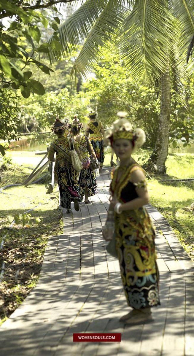 Portraits of Iban Sarawak Dayak Culture-WOVENSOULS-Antique-Vintage-Textiles-Art-Decor