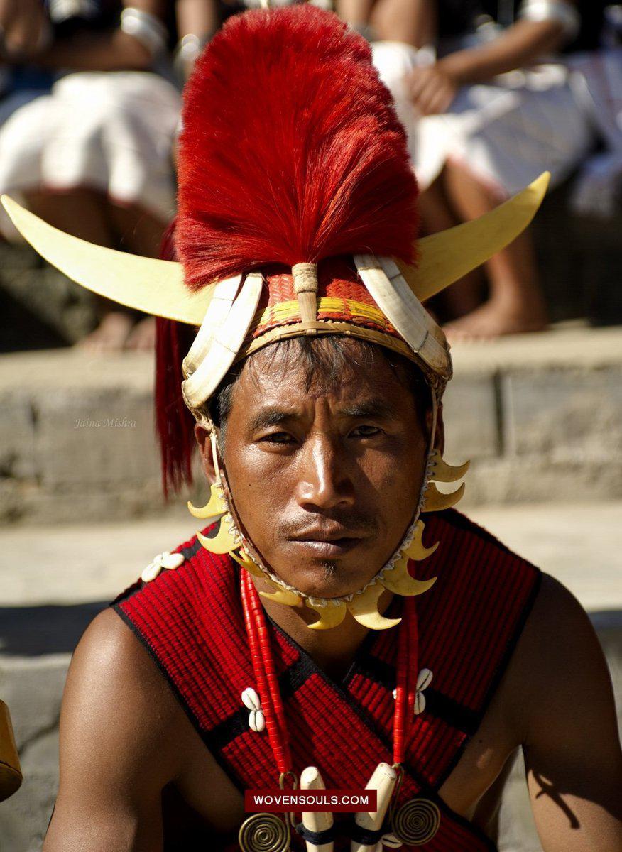 Portraits - The Spectacular Costumes of Naga Tribes, India-WOVENSOULS-Antique-Vintage-Textiles-Art-Decor