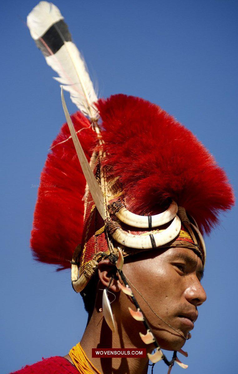 Portraits - The Spectacular Costumes of Naga Tribes, India-WOVENSOULS-Antique-Vintage-Textiles-Art-Decor