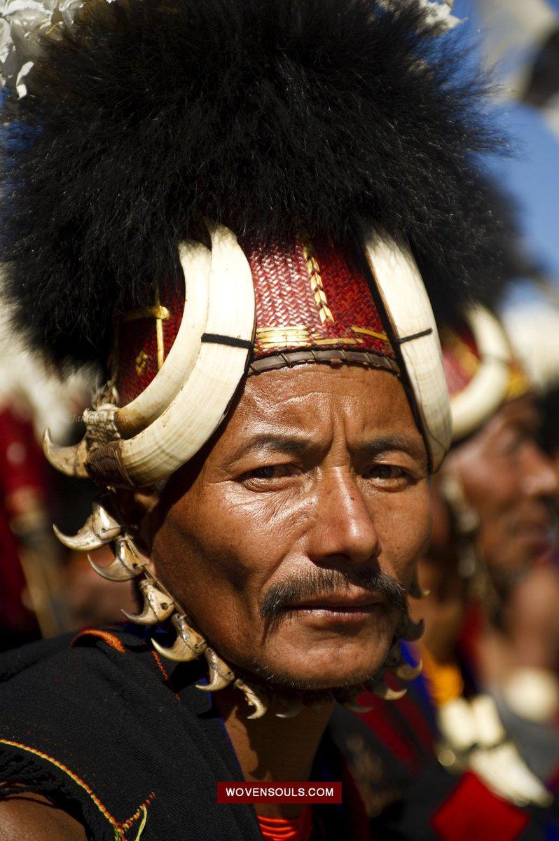 Portraits - The Spectacular Costumes of Naga Tribes, India-WOVENSOULS-Antique-Vintage-Textiles-Art-Decor