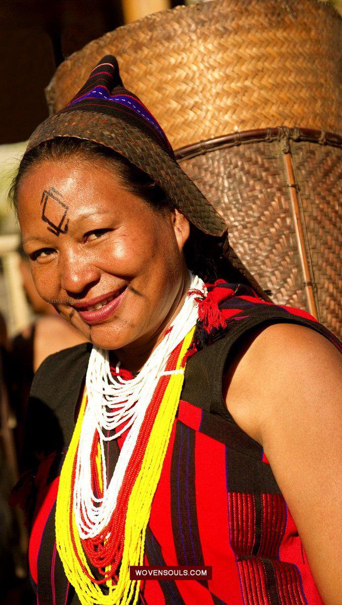 Portraits - The Spectacular Costumes of Naga Tribes, India-WOVENSOULS-Antique-Vintage-Textiles-Art-Decor