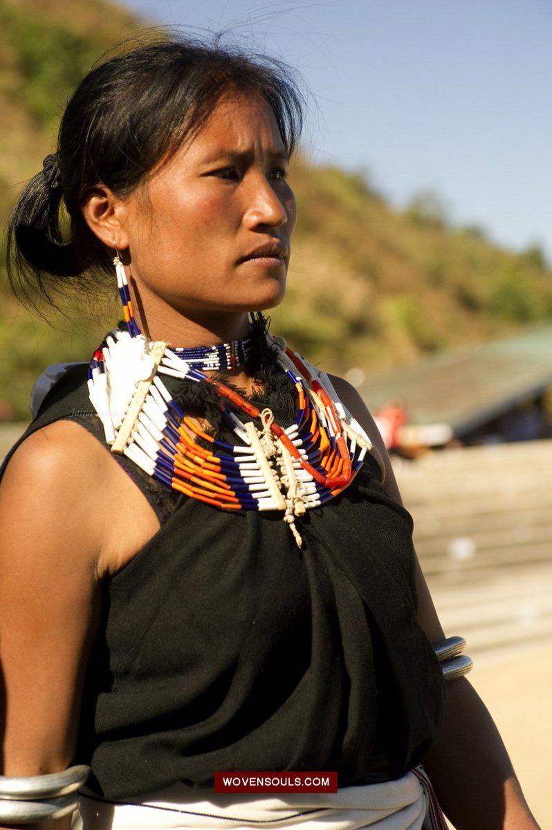 Portraits - The Spectacular Costumes of Naga Tribes, India-WOVENSOULS-Antique-Vintage-Textiles-Art-Decor