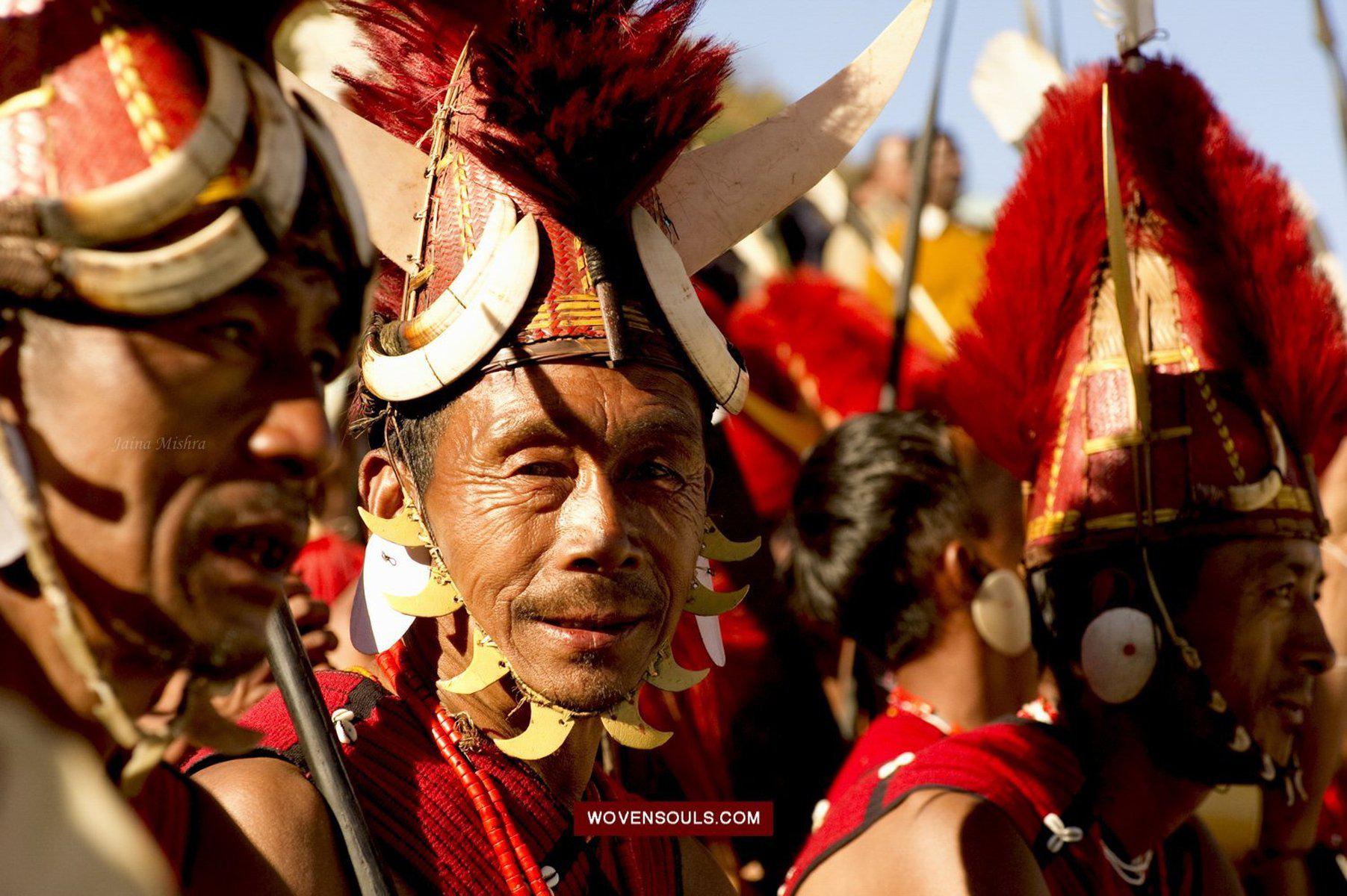 Portraits - The Spectacular Costumes of Naga Tribes, India-WOVENSOULS-Antique-Vintage-Textiles-Art-Decor