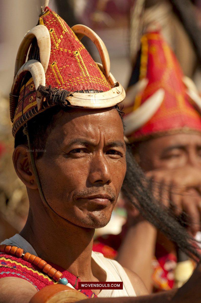 Portraits - The Spectacular Costumes of Naga Tribes, India-WOVENSOULS-Antique-Vintage-Textiles-Art-Decor