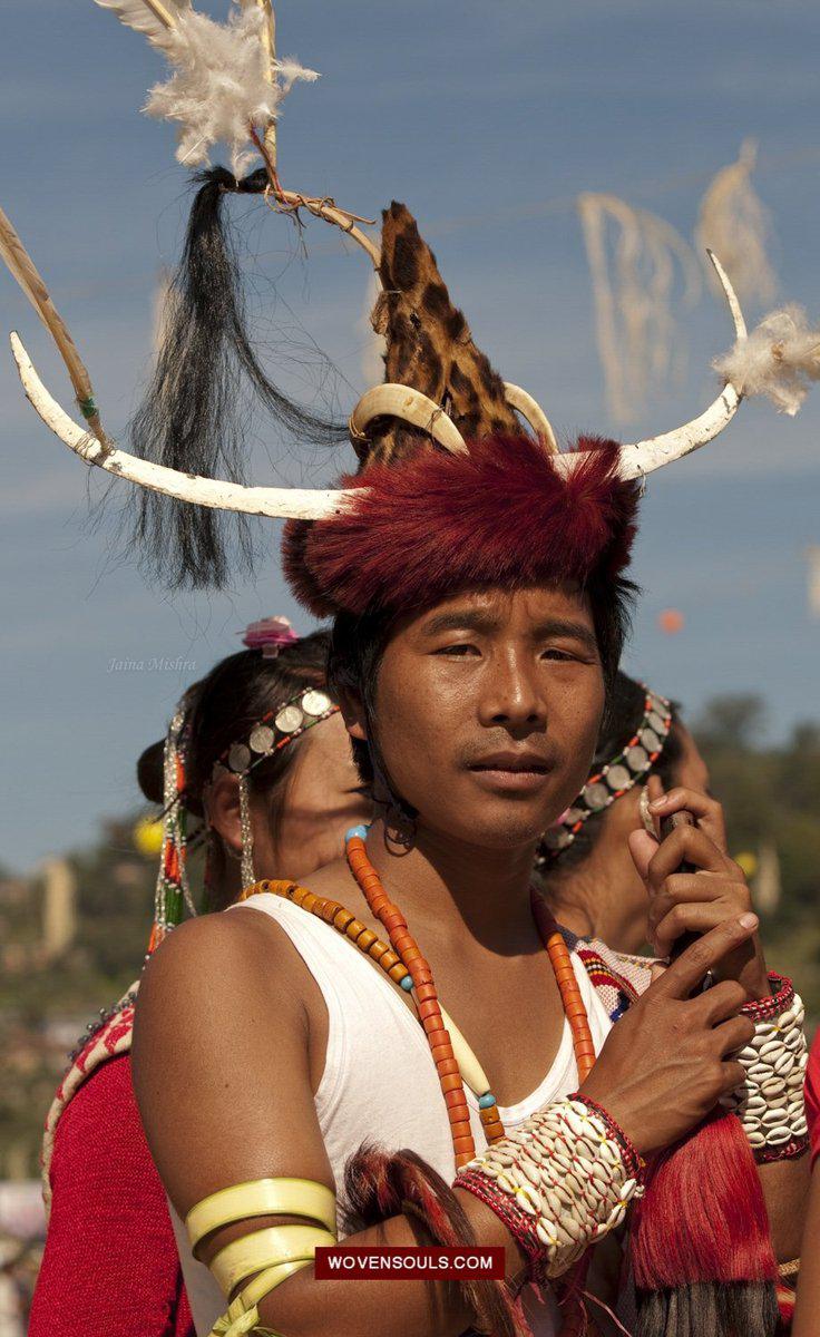 Portraits - The Spectacular Costumes of Naga Tribes, India-WOVENSOULS-Antique-Vintage-Textiles-Art-Decor