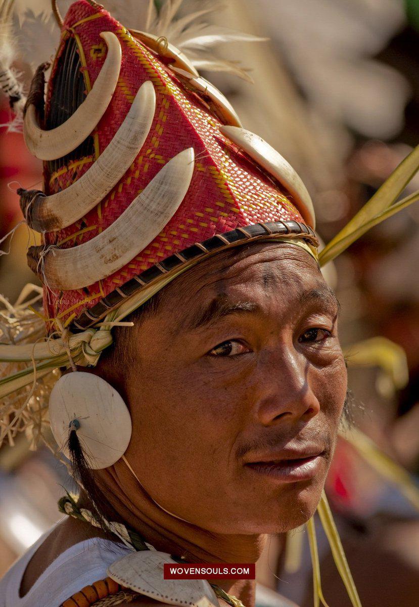 Portraits - The Spectacular Costumes of Naga Tribes, India-WOVENSOULS-Antique-Vintage-Textiles-Art-Decor