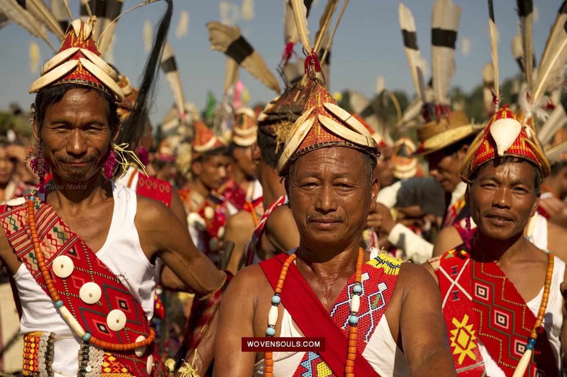 Portraits - The Spectacular Costumes of Naga Tribes, India-WOVENSOULS-Antique-Vintage-Textiles-Art-Decor