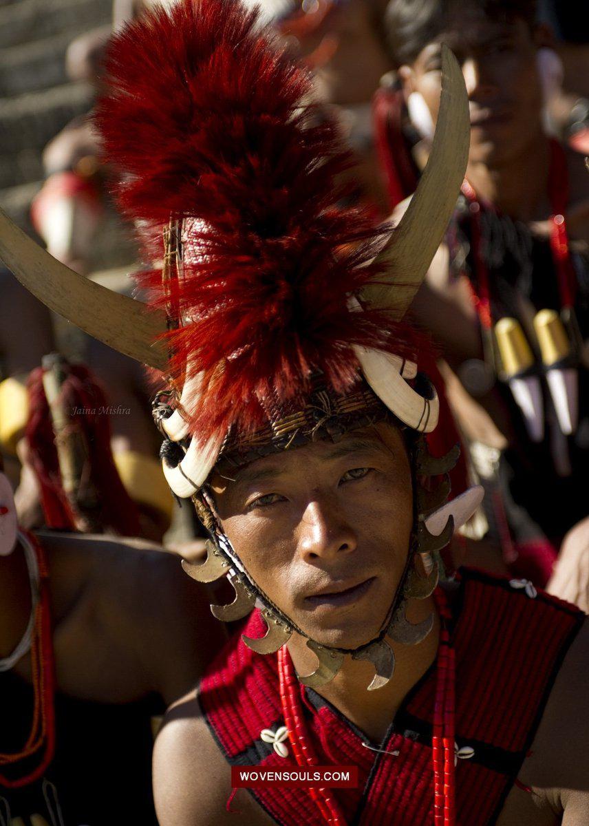 Portraits - The Spectacular Costumes of Naga Tribes, India-WOVENSOULS-Antique-Vintage-Textiles-Art-Decor