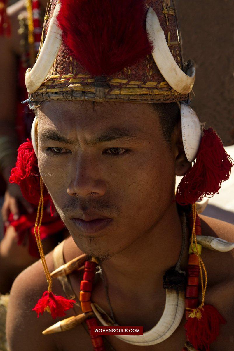 Portraits - The Spectacular Costumes of Naga Tribes, India-WOVENSOULS-Antique-Vintage-Textiles-Art-Decor