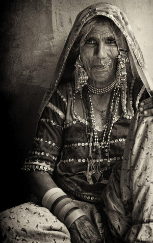 Portraits - Vanishing Cultures-WOVENSOULS-Antique-Vintage-Textiles-Art-Decor