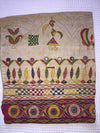 Sold - Ahir Suthar Theli White Red-WOVENSOULS-Antique-Vintage-Textiles-Art-Decor